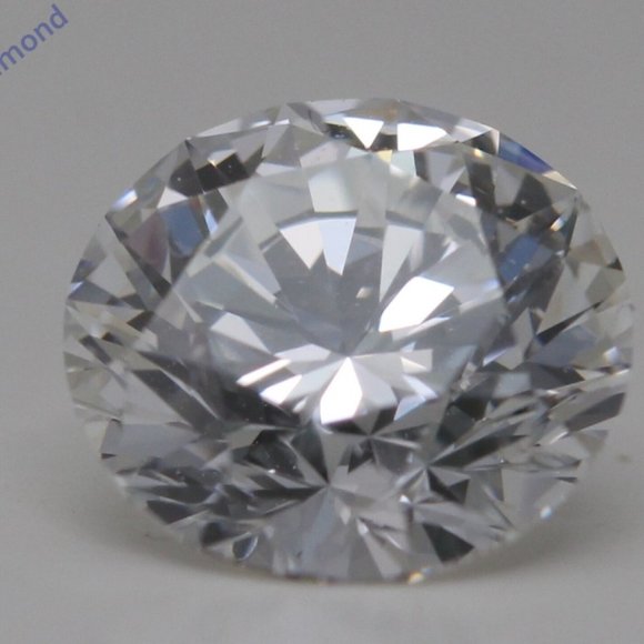 Round Diamond Pendant 14K White (1.29 Ct G If ) Gia C48200011 - Picture 4 of 4